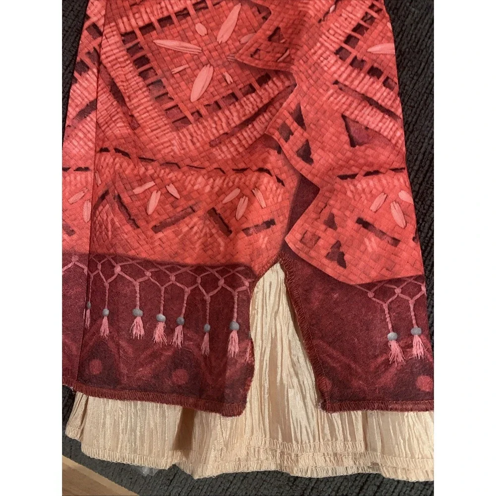 NEW Disney Moana 2 Classic Adventure Girl Halloween Costume‎ Size: S (6/6X) - Picture 7 of 12